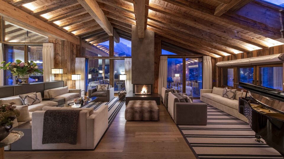 Unübertroffener Luxus und atemberaubende Alpenaussicht, Walliser Chalet 1401