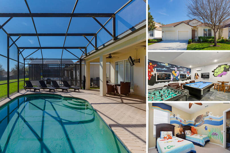 Ein Traumhaus mit 4 Schlafzimmern, Orlando Villa 6501, Kissimmee, United States