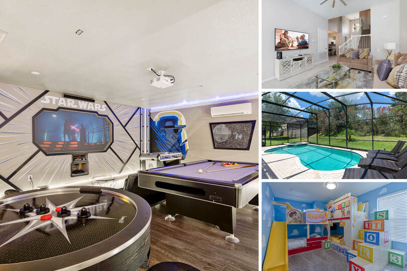Orlando Oasis: Villa mit 5 Schlafzimmern, 6502, Kissimmee, United States
