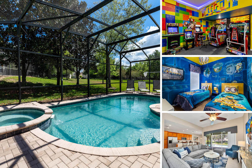 Luxuriöse Villa mit 5 Schlafzimmern in Orlando, 6503, Kissimmee, United States