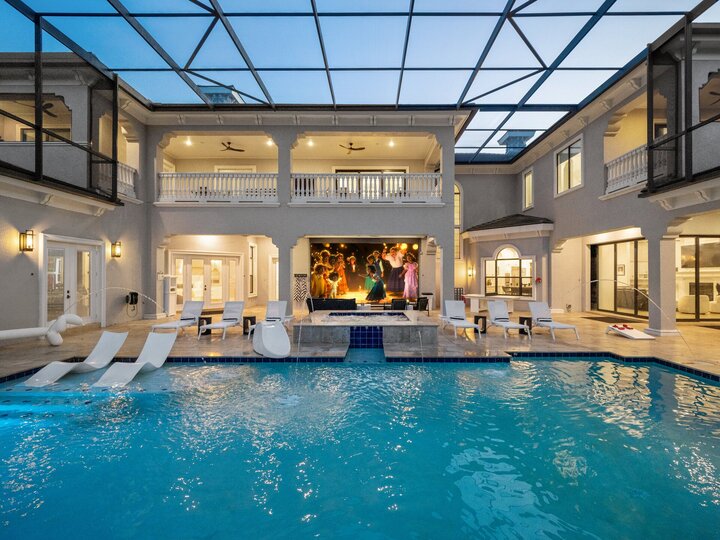 Atemberaubende Paradiesvilla in Orlando, 6506