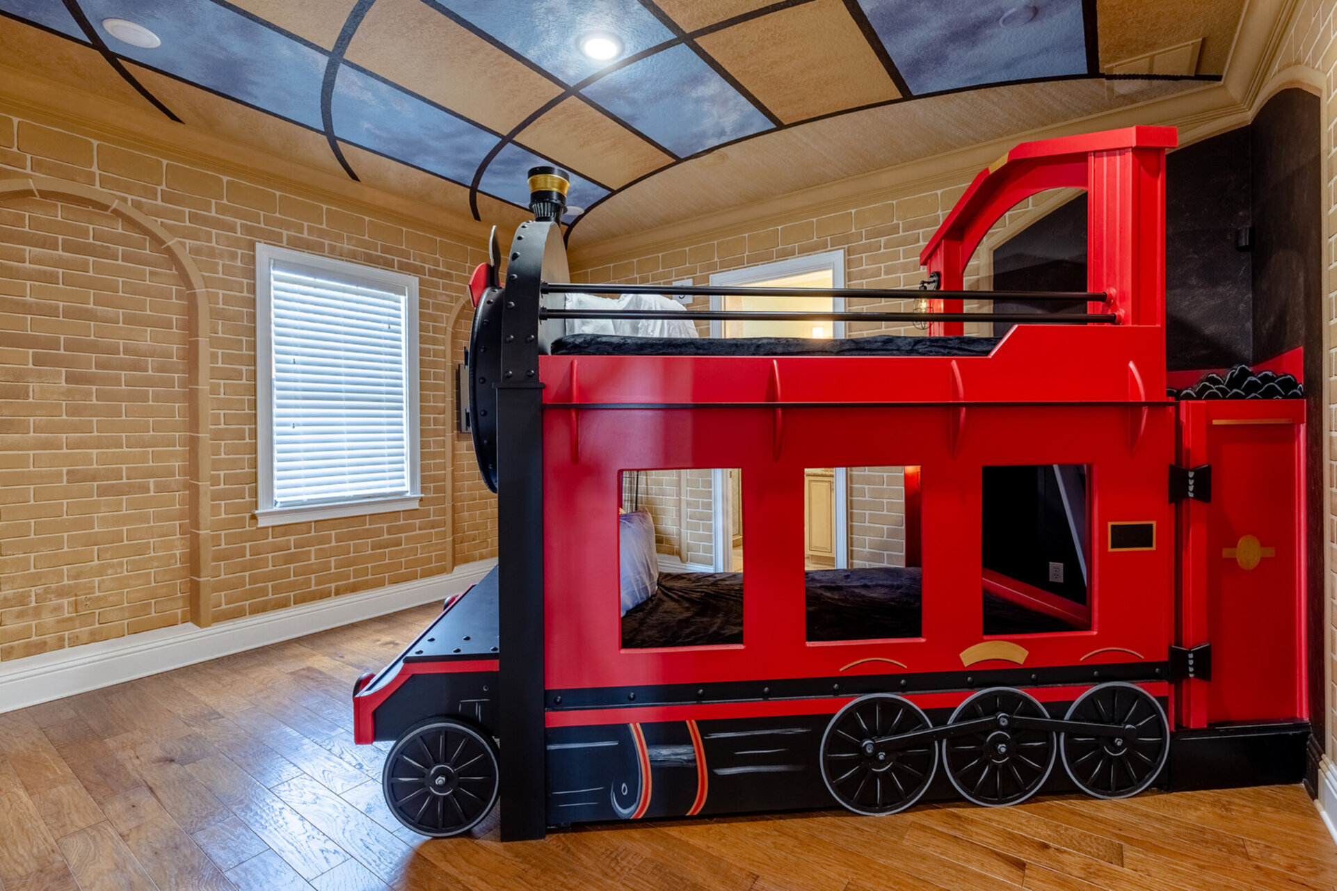 Adventure awaits in the custom kids bedroom