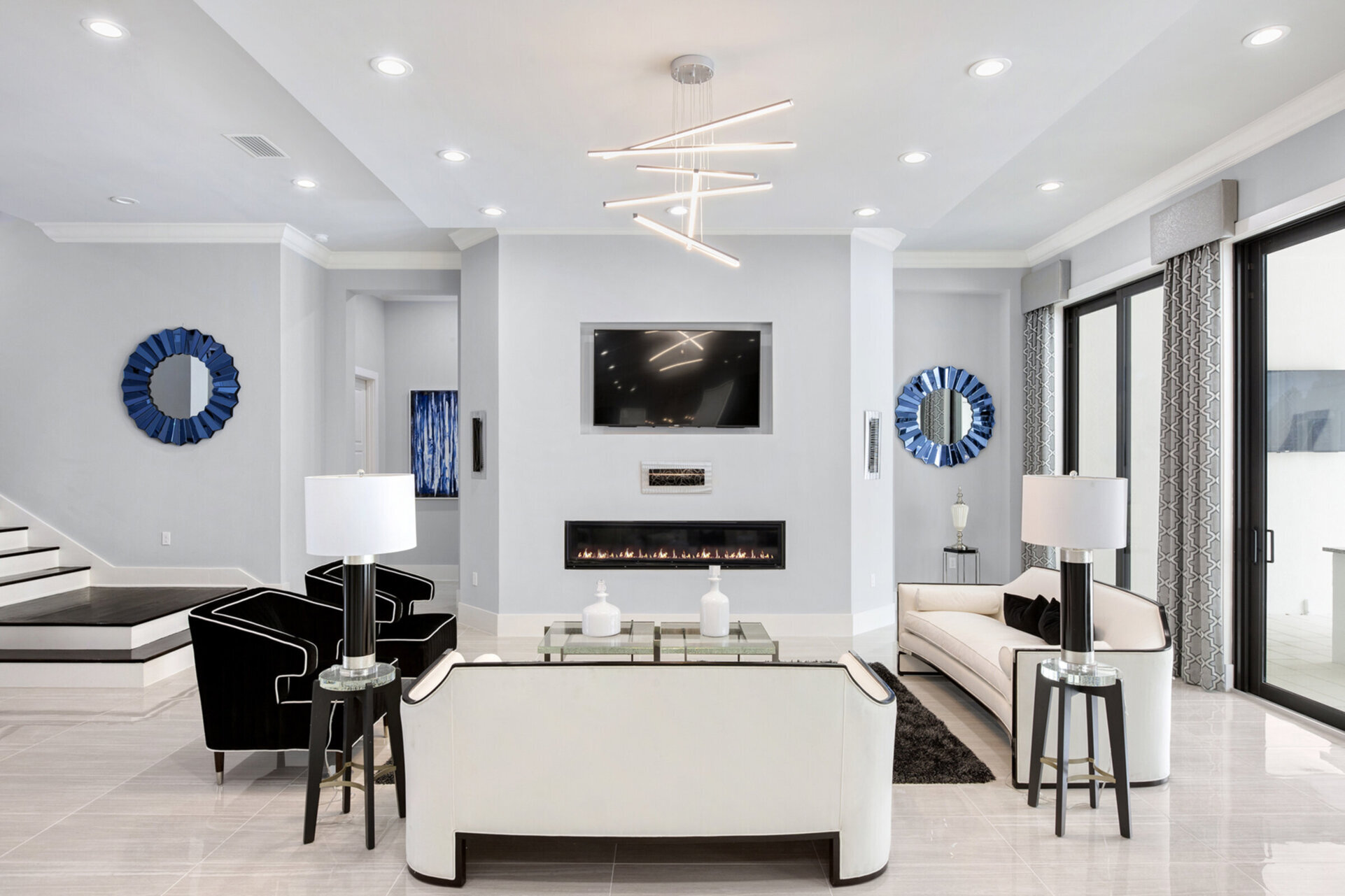 Enjoy the magical fireplace in the evenings as you watch a movie (Fireplace not allowed for guest use)