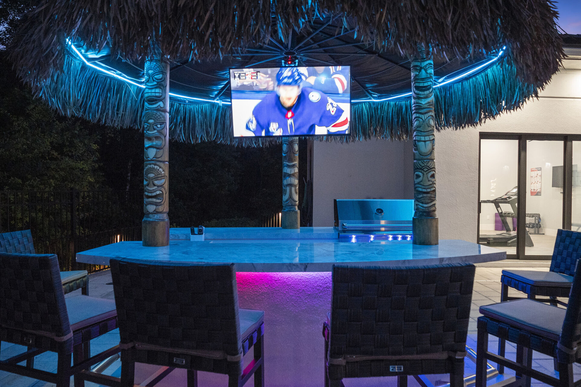 Keep up on your favorite sports team while enjoying the great outdoors