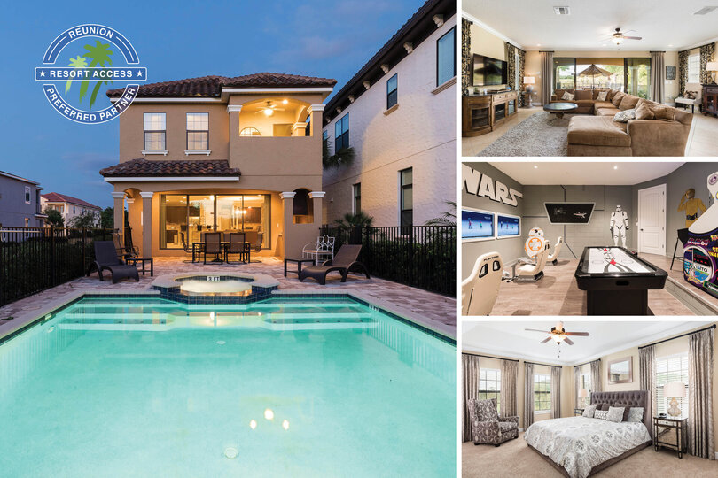 Exklusive 5-Zimmer-Villa zur Miete in Orlando, 6531, Kissimmee, United States