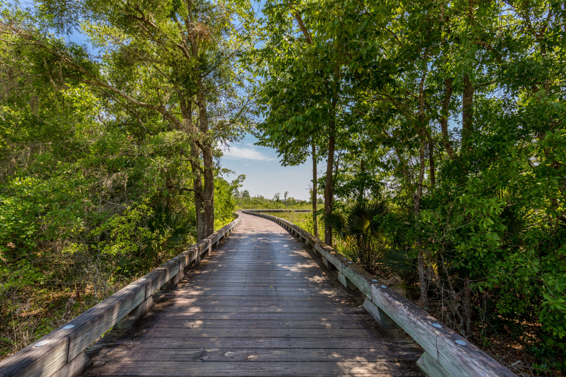 Enjoy a walk anytime of day