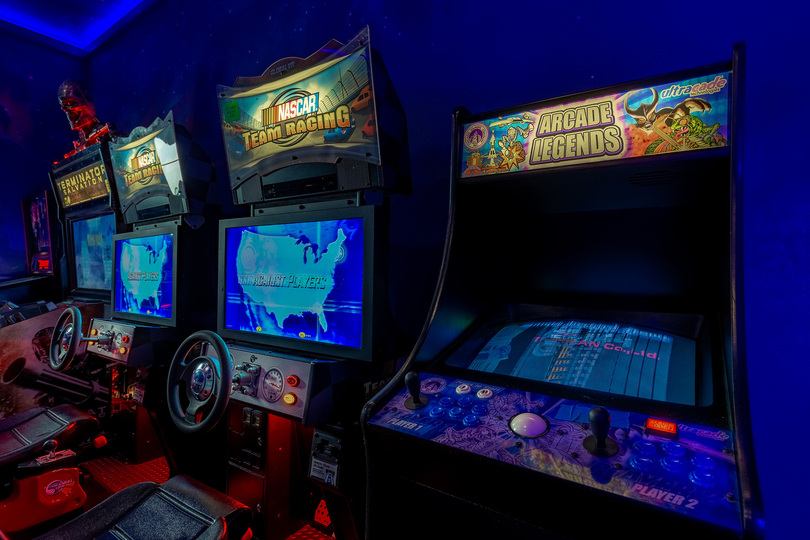 Adults will enjoy the classics on the multi-arcade