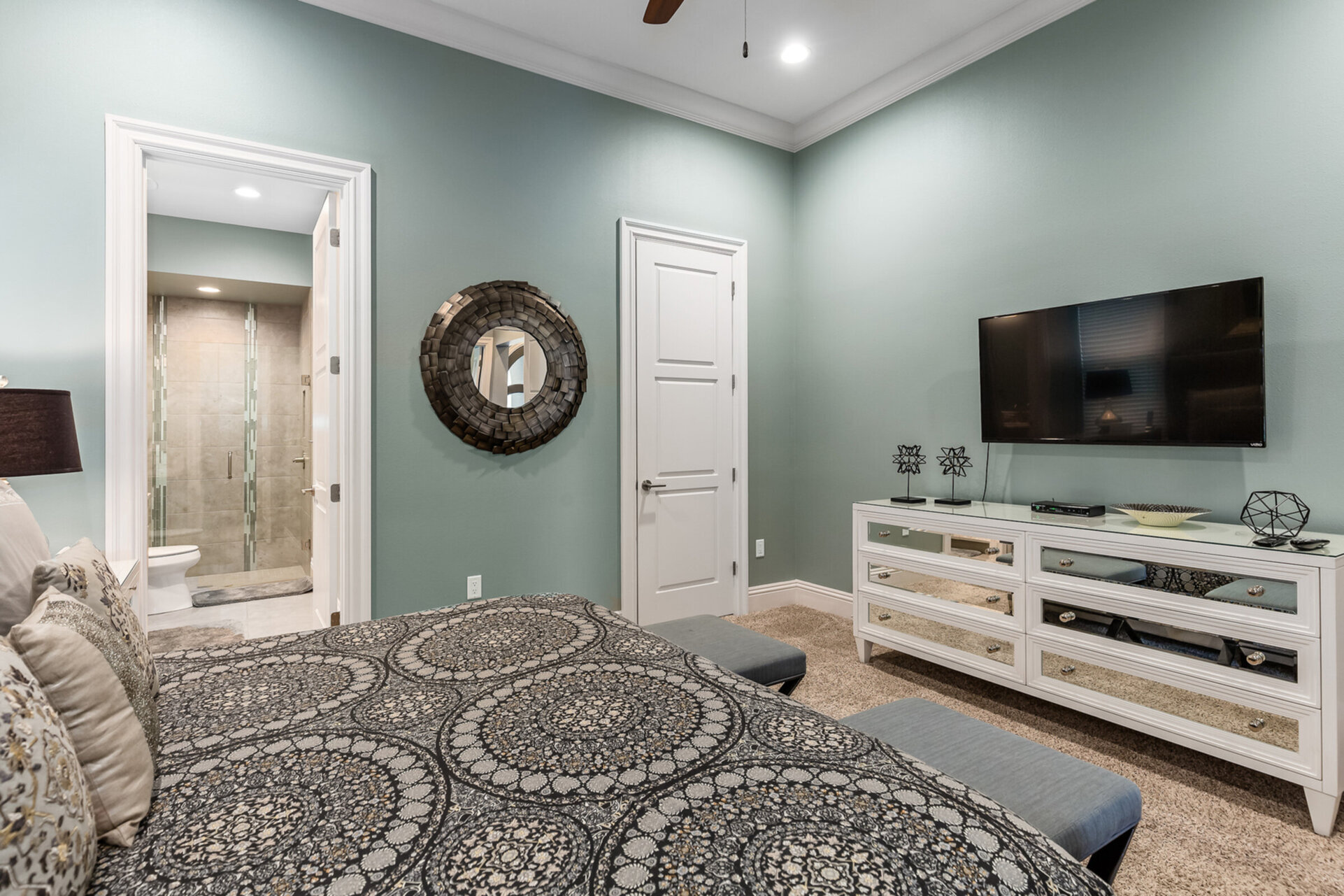Admire the detail of each bedroom