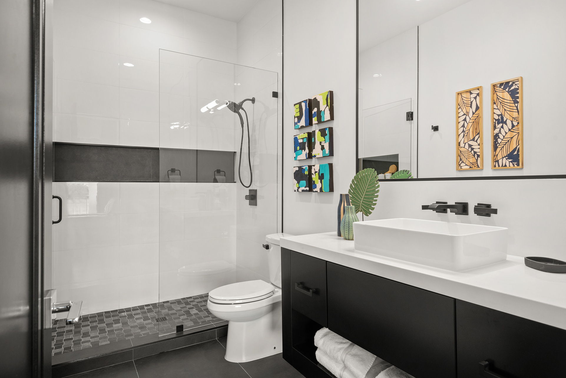 Ensuite bathroom with walk-in shower