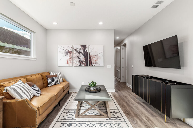 Entertain further in the upstairs loft