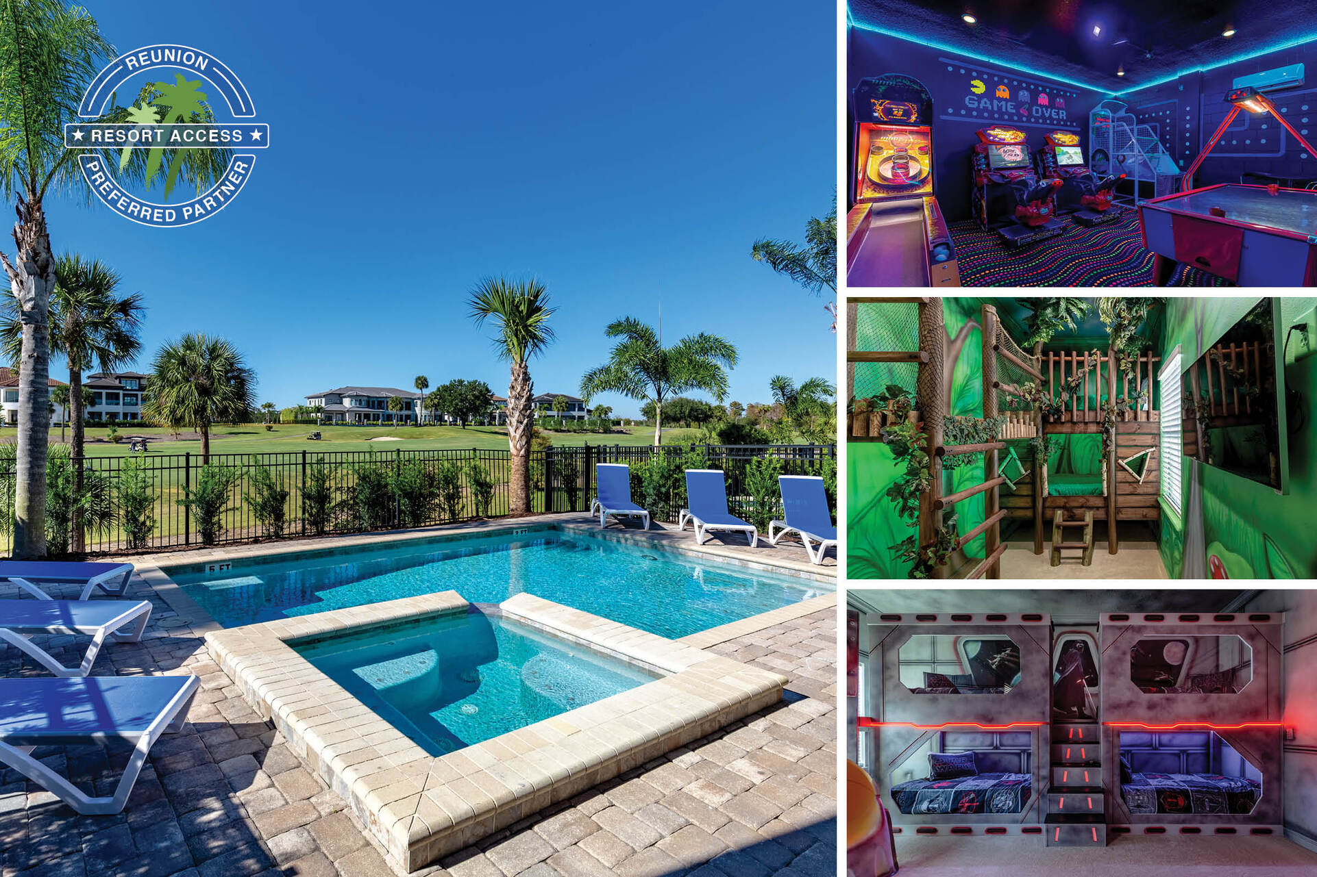 Vacation in Magical Family Getaway, a 6 bedroom villa with beautiful views and a west-facing pool | PHOTOS TAKEN: December 2020