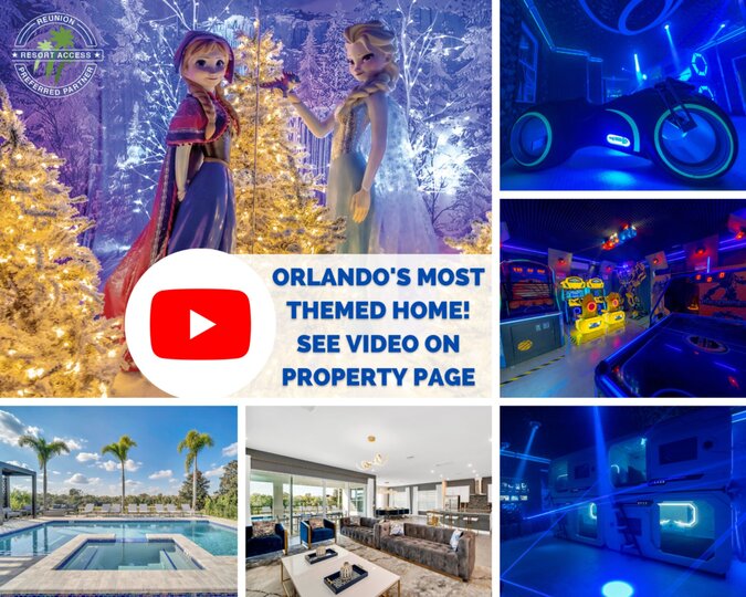 Orlando Oasis: Villa mit 8 Schlafzimmern, 6576, Kissimmee, United States