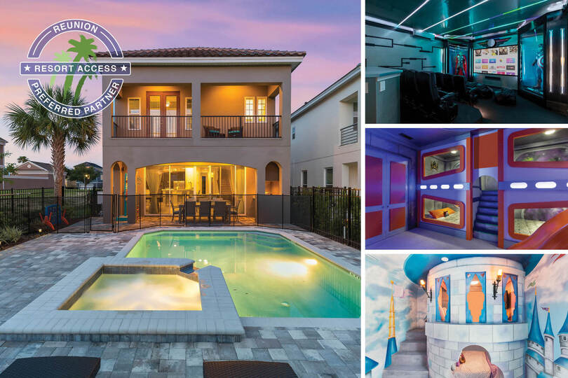 Exquisiter Rückzugsort mit 5 Schlafzimmern in Orlando, 6592, Kissimmee, United States