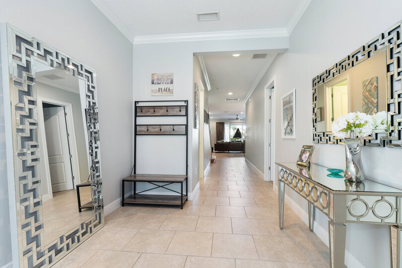 Entry into the home