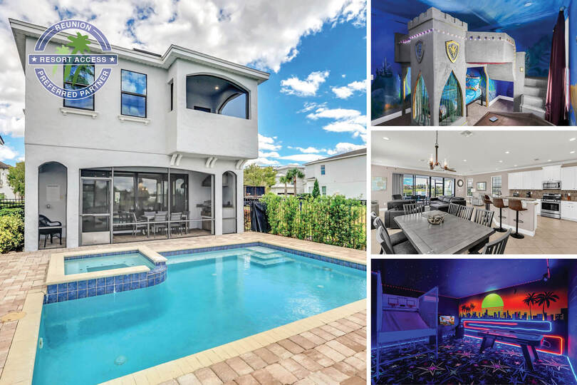 Orlando Oasis: Villa mit 5 Schlafzimmern, 6625, Kissimmee, United States