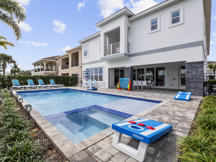 Geräumige Familienvilla in Orlando mit privatem Pool, 6632