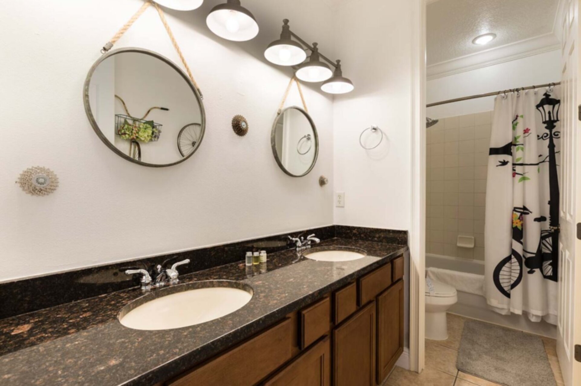 Enjoy the convenience of an en-suite bathroom featuring a walk-in shower for a refreshing start to your day