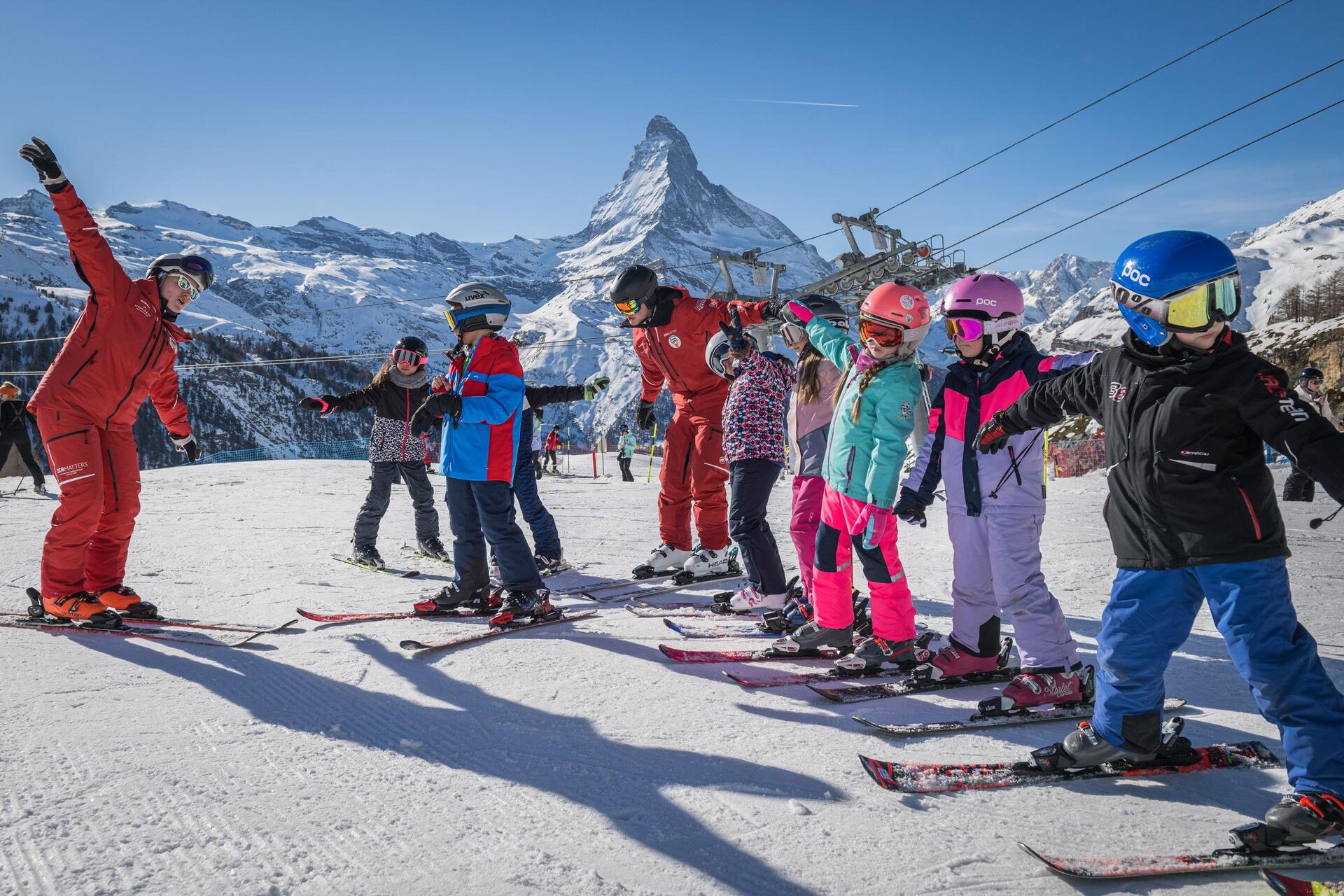 Matterhornblick und alpine Eleganz, Luxus-Walliser-Chalet 1407