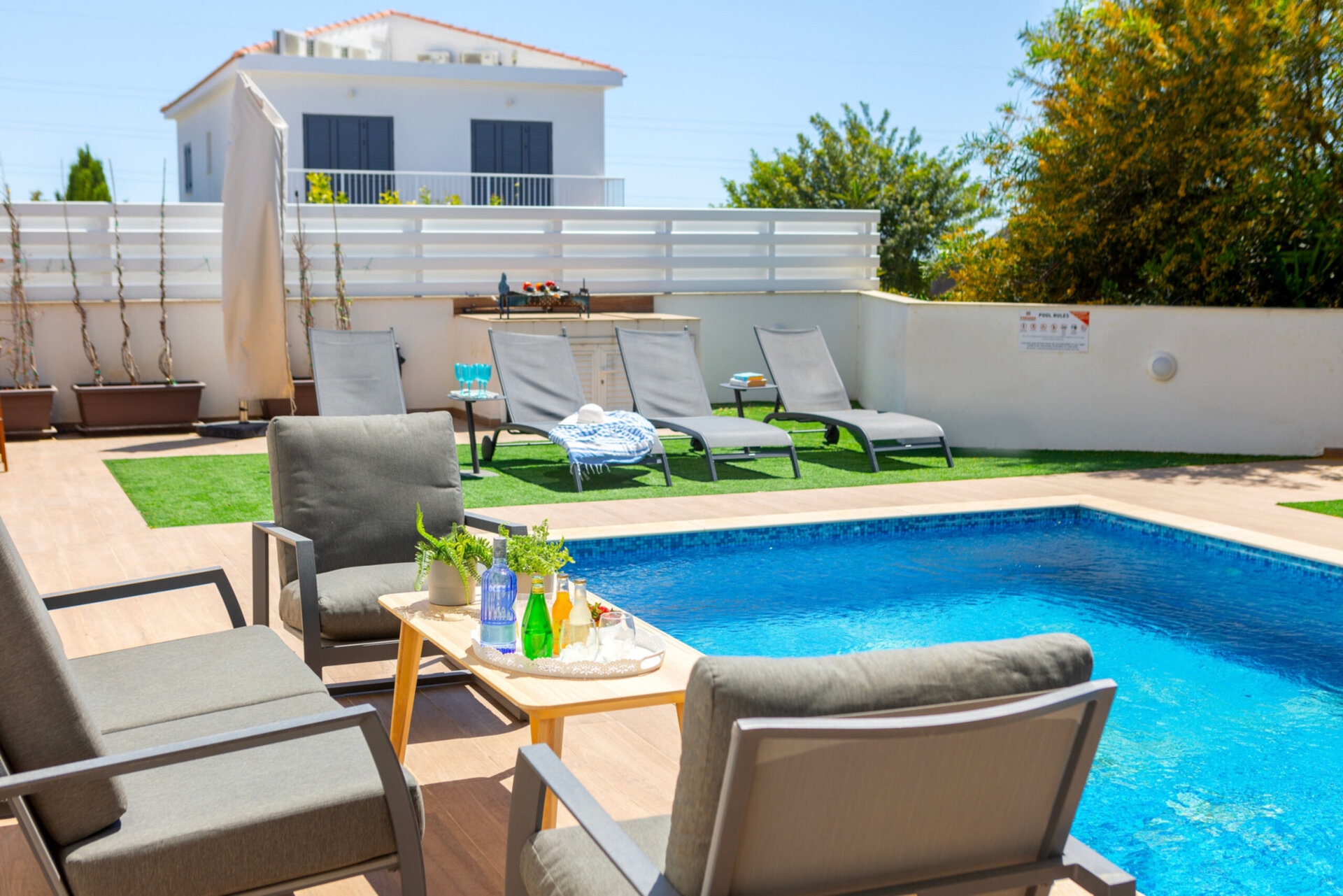 Ayia Napa Sanctuary: Wunderschöne Villa mit 4 Schlafzimmern, 1393