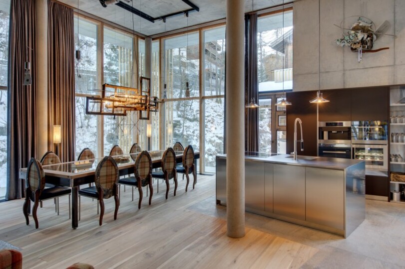 Ein Loft der Erhabenheit unter dem Matterhorn, Wallis Chalet 1204