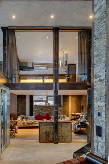 Ein Loft der Erhabenheit unter dem Matterhorn, Wallis Chalet 1204