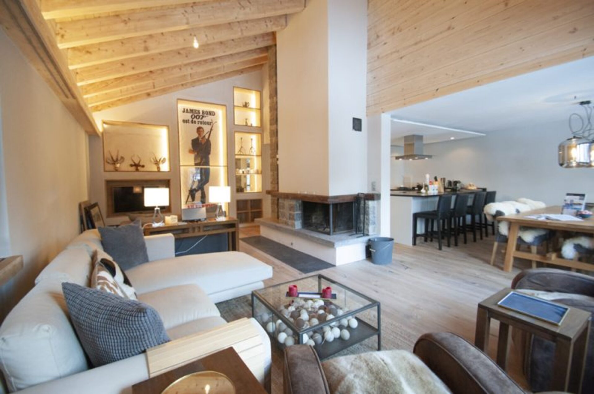 Alpine Eleganz mit Matterhornblick, Walliser Chalet 1022