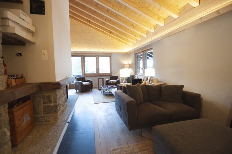 Alpine Eleganz mit Matterhornblick, Walliser Chalet 1022