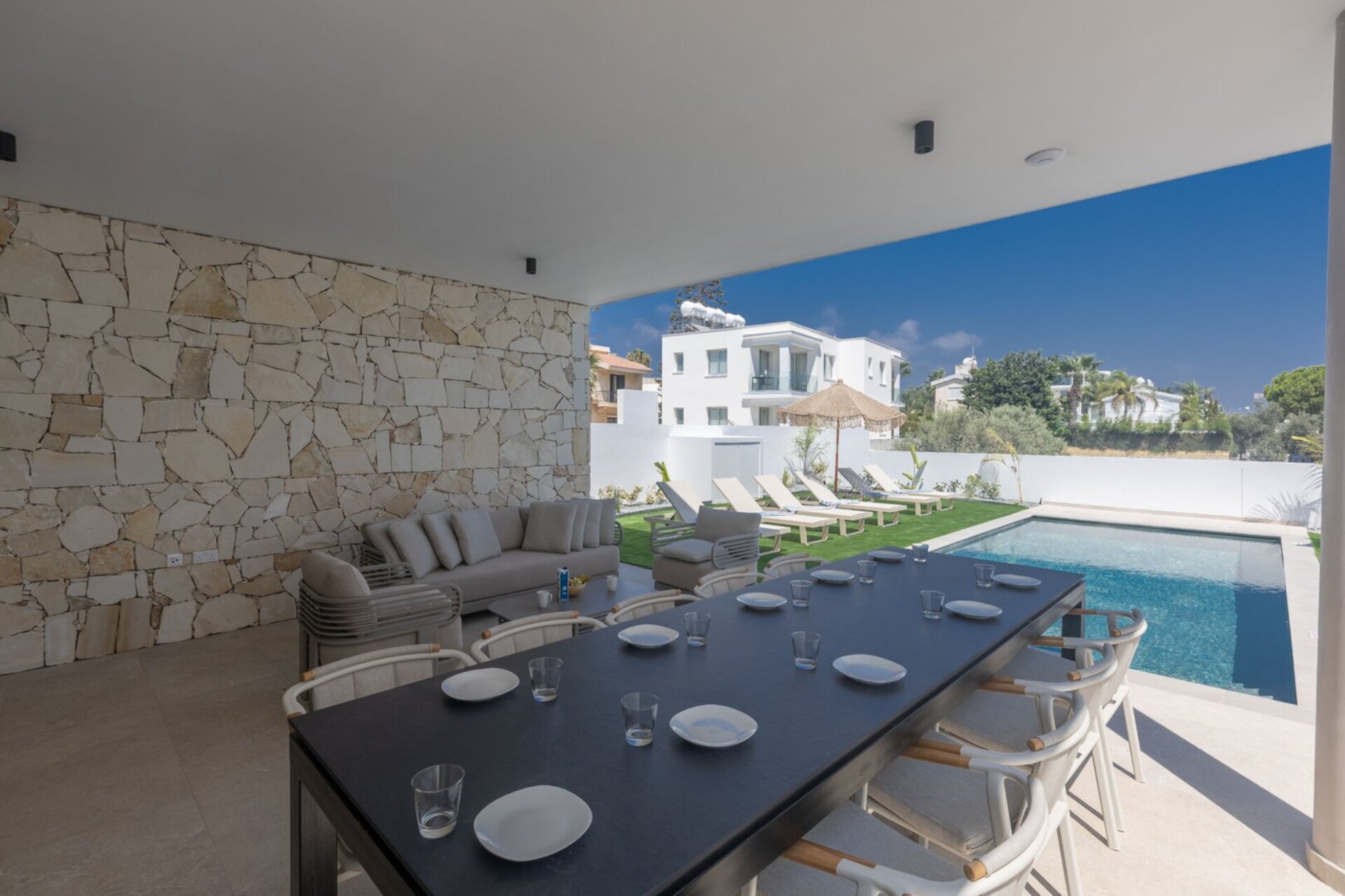 Luxuriöse 5-Schlafzimmer-Villa mit privatem Pool, Ayia Napa Villa 1104
