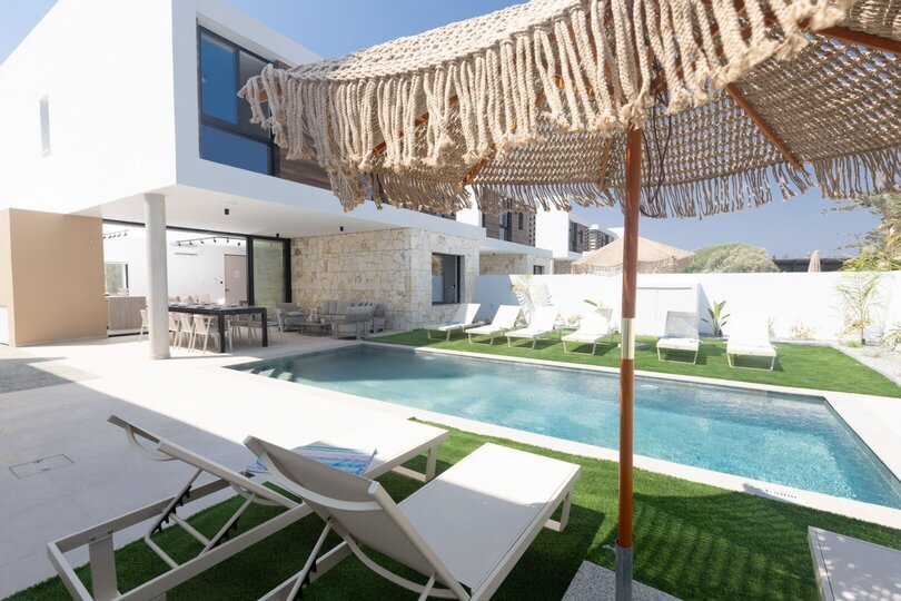 5-Schlafzimmer-Villa, privates Refugium, Ayia Napa Villa 1106