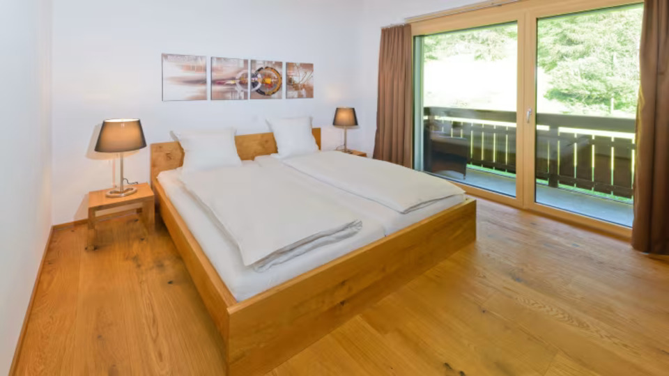 Geräumige 3-Zimmer-Wohnung mit Balkon in Zermatt, Wohnung 1238