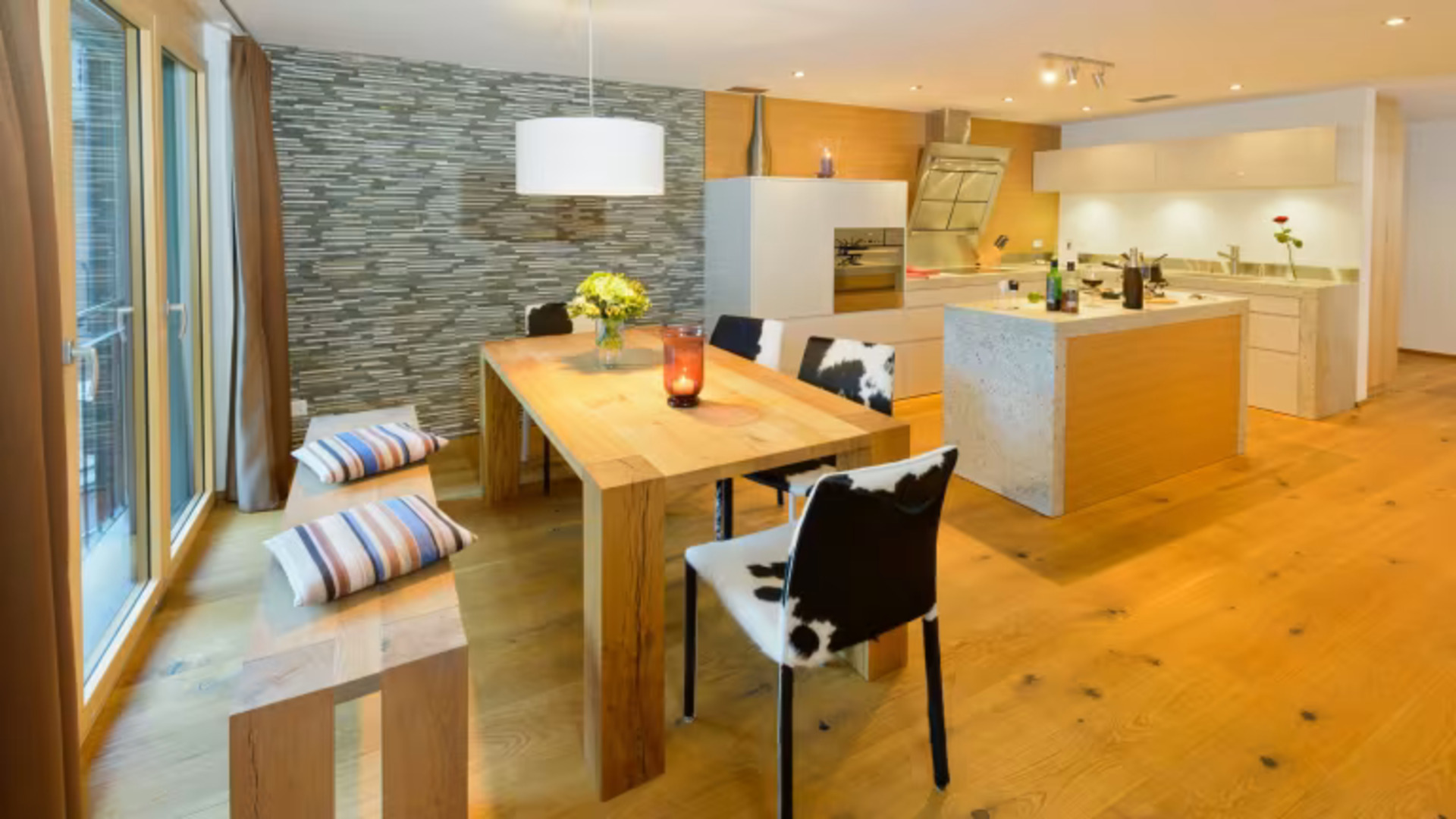 Geräumige 3-Zimmer-Wohnung mit Balkon in Zermatt, Wohnung 1238