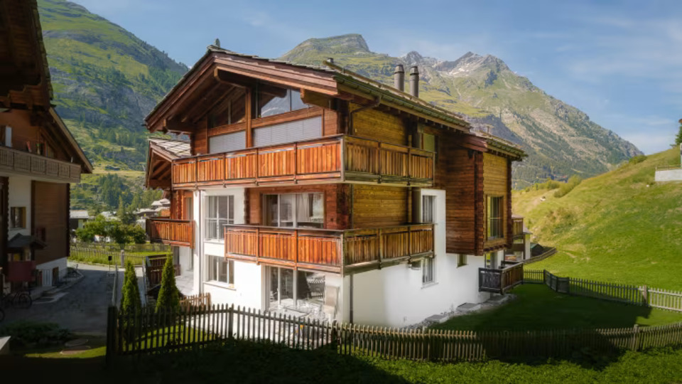 Geräumige 3-Zimmer-Wohnung mit Balkon in Zermatt, Wohnung 1238