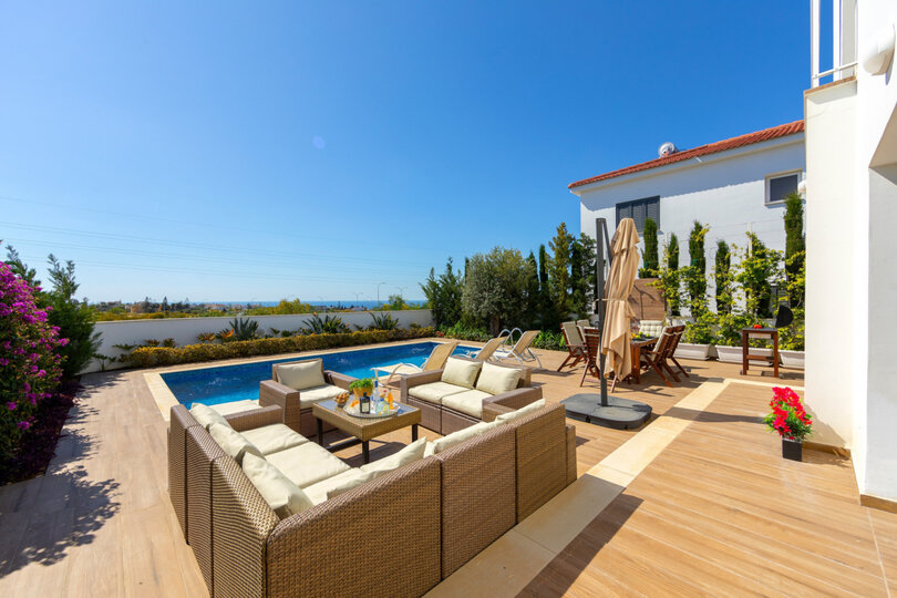 5-Sterne-Villa Napa Bay Panorama – Modernes Refugium mit Meerblick, Agia Napa, Cyprus
