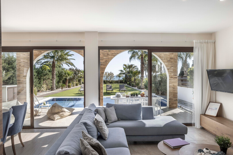 5-Sterne-Villa Ayia Napa Ionion Seafront – Luxuriöser Strandurlaub