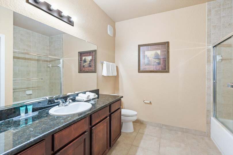 Shared Bathroom 2 Tub/Shower Combo