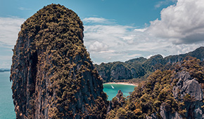 Küstenaussichtspunkte und Sonnenuntergänge in Phuket.